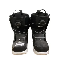 Used Salomon PROJECT BOA Boys Snowboard Boots Black Junior 05.5
