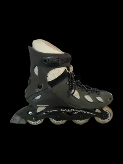 Used Salomon Senior Aggressive Skates Grey Senior 13