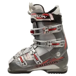 Used Salomon SHADOW MISSION Mens DH Ski Boot Grey 270 MP - M09 - W10