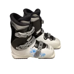 Used Salomon SP Boys DH Ski Boot White 230 MP - J05 - W06