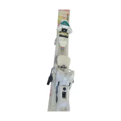 Used Salomon SUN Womens DH Ski/Binding White 143 cm
