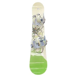 Used Salomon SURFACE Womens Board/Bindings Cream White 151 cm