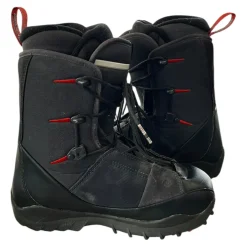 Used Salomon SYMBIO Boys Snowboard Boots Black Junior 06
