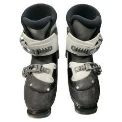 Used Salomon T2 Girls DH Ski Boot Black 210 MP - J02