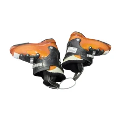Used Salomon T2 JR SKI BOOTS Boys DH Ski Boot Orange 180 MP - Y11