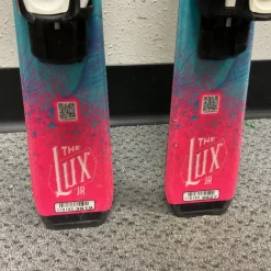 Used Salomon THE LUX JR Girls DH Ski/Binding Pink 110 cm