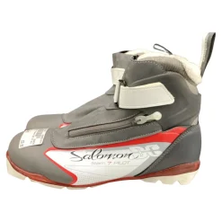 Used Salomon Womens SNS XC Ski Boots Grey M 07-07.5 / W 08-08.5