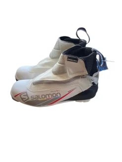 Used Salomon Womens SNS XC Ski Boots White JR-03