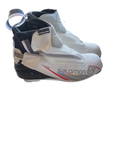 Used Salomon Womens SNS XC Ski Boots White JR-03