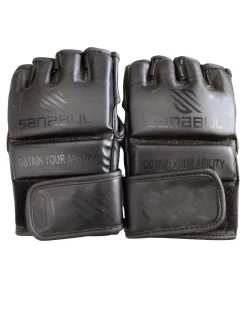 Used Sanabul Martial Arts Gloves Black LG