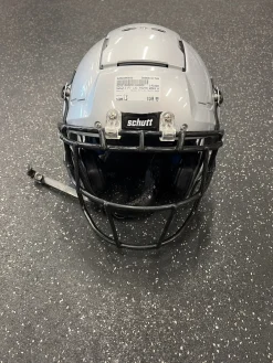 Used Schutt F7 LX1 YOUTH 2024 FB Helmet Grey LG
