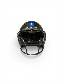 Used Schutt SCHUTT A5 RECRUIT SM FOOTBALL HELMET FB Helmet Black SM