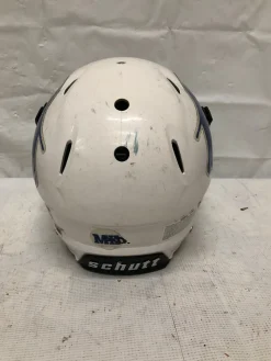 Used Schutt VENGEANCE A3 FB Helmet White MD