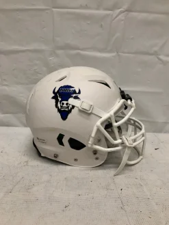 Used Schutt VENGEANCE A3 FB Helmet White LG