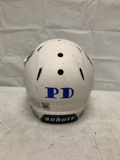 Used Schutt VENGEANCE A3 FB Helmet White LG