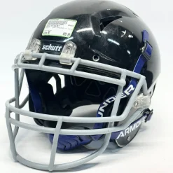 Used Schutt VENGEANCE A11 YOUTH FB Helmet Black MD