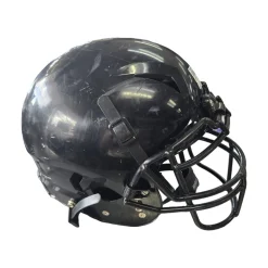 Used Schutt YOUTH MED VENGEANCE A11 FOOTBALL HELMET FB Helmet Black MD