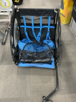 Used Schwinn BIKE TRAILER Two-person Stroller Black