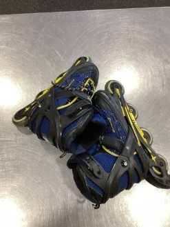 Used Schwinn SC-BIB-L Senior Aggressive Skates Royal Blue Senior 5