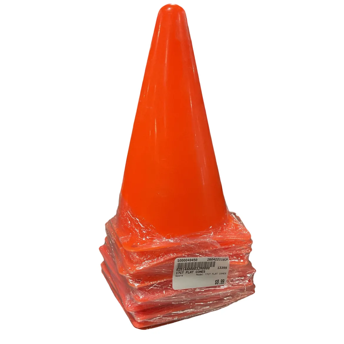 Used Score 17CT FLAT CONES Soccer Training Aids