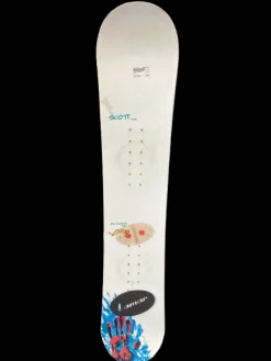 Used Scott ALTURIS Mens Snowboard Only White 140 cm