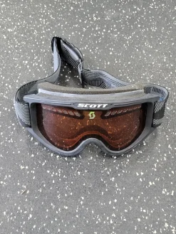 Used Scott Snow Goggles Adult Black