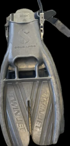 Used Scuba Pro Underwater Fins Black LG