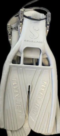Used Scuba Pro Underwater Fins Grey SM