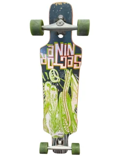 Used Sector 9 LONGBOARD Longboard Green Long