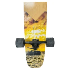 Used SEE THING LONGBOARD Longboard Black Long