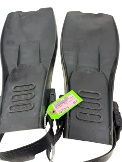 Used SHERWOOD Scuba Dive Fins Black