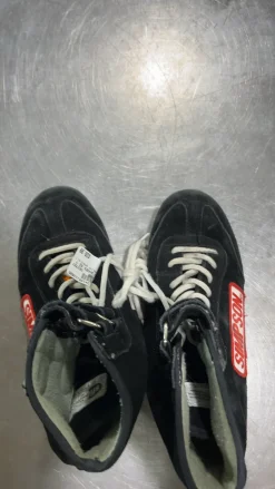 Used SIMPSON RACING SHOES SZ 7 Mens Boots Black Senior 7