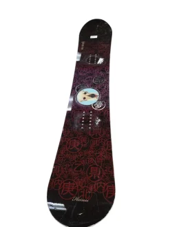 Used Sims HEIRESS Womens Snowboard Only Maroon 152 cm