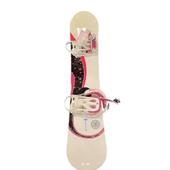 Used Sims HORIZON 147CM Girls Board/Binding White And Pink 147 cm