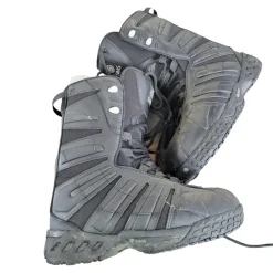 Used Sims RAIDER BOOTS SZ12 Mens Snowboard Boots Black Senior 12