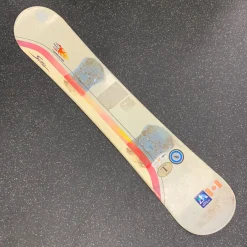 Used Sims Womens Snowboard Only White 155 cm