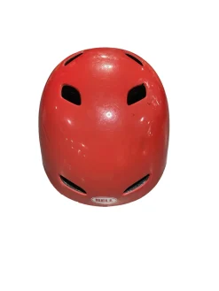 Used Skateboard Helmet Red One Size