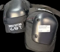 Used Skateboard Kneepads Black LG