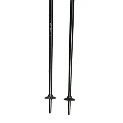 Used SKI ESSENTIALS Mens DH Ski Pole Black 115 cm / 46 in