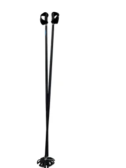 Used Ski Poles Black 130 cm / 52 in