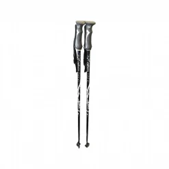 Used SKI POLES Womens DH Ski Pole Black 115 cm / 46 in