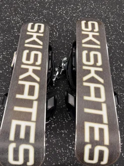 Used SKISKATES 44CM Mens Board/Bindings Black 135 cm