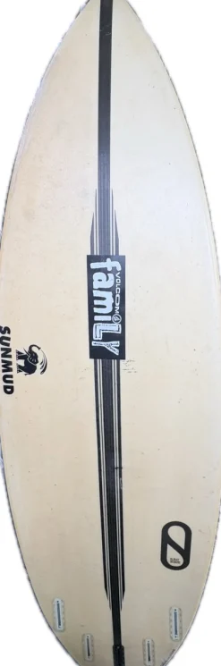 Used SLATER GAMMA Surfboard White 5Ft 11In