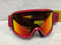 Used Smith Snow Goggles Adult Red