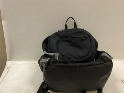 Used Soccer Player Sackpack Black And Grey