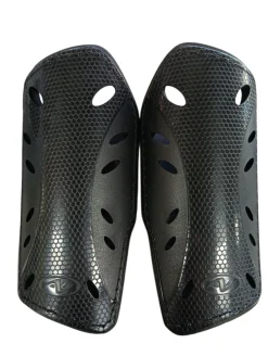 Used Soccer Shin Guards Junior Black SM