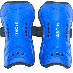 Used Soccer Shin Guards Youth Royal Blue XS