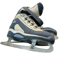 Used SOFTEC ICE SKATES Womens Softboot Skate Royal Blue Senior 8