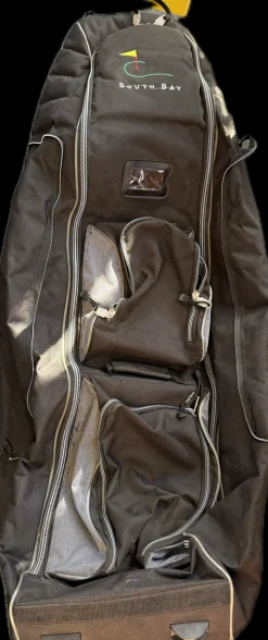 Used SOUTH BAY Travel Soft Golf Bag Black