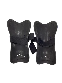 Used SPORTS SHINGUARDS Soccer Shin Guards Youth Royal Blue SM